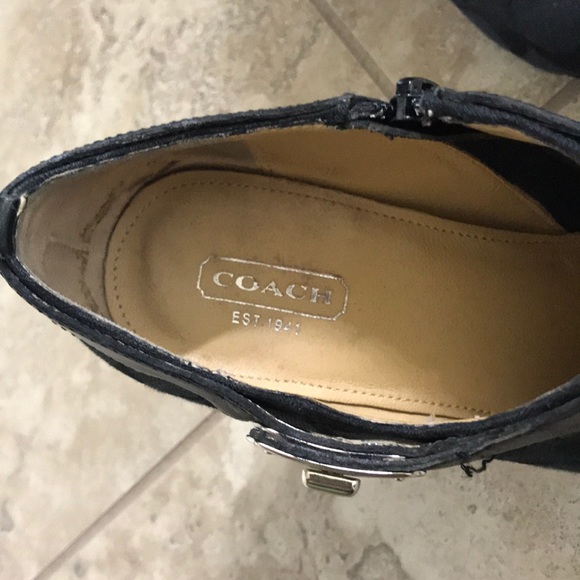 Coach Ankle Boots, Sz 7.5 - Picture 4 of 7